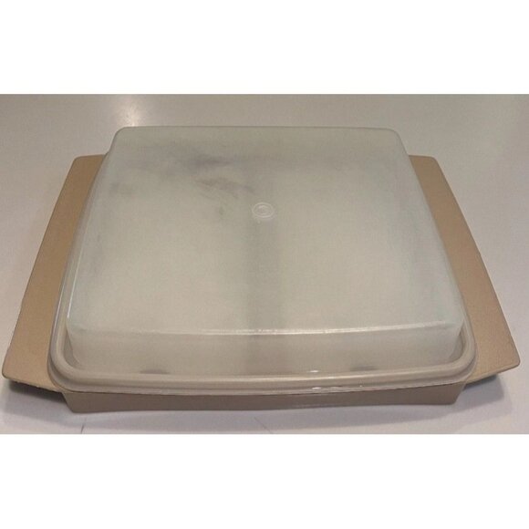 Tupperware Other - Vintage Tupperware Deviled Egg Keeper Carrier Tray Container Almond 723-2 EUC